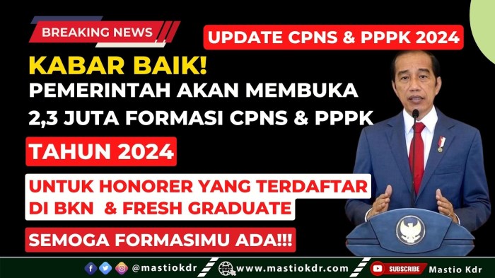 CHUTOGEL - Kenapa Pengumuman Seleksi Administrasi PPPK 2024 Ditolak?