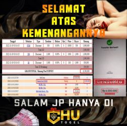 CHUTOGEL : Informasi promo terkini CHUTOGEL