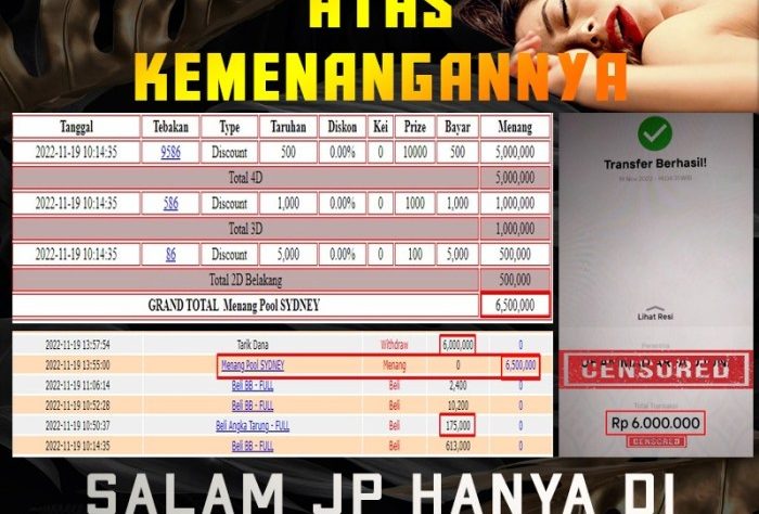 CHUTOGEL : Event harian promo CHUTOGEL